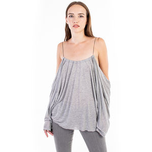 MIIM GRAY BLOUSE | WOMENS SIZE M